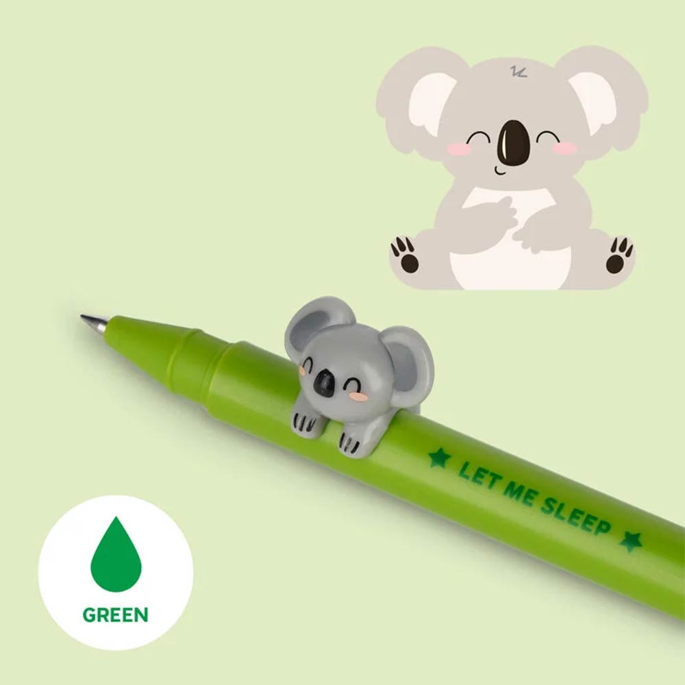 Στυλό Gel Με Πράσινο Mελάνι Lovely Friends Koala CPP0004 Legami - 1