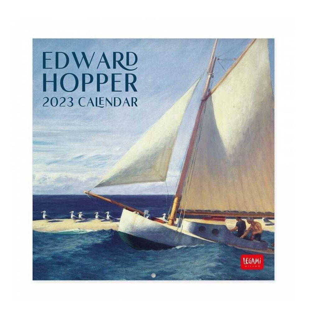 Μηνιαίο Επιτοίχιο Ημερολόγιο 2023 Edward Hopper 18x18cm CAL23129 Legami - 45983