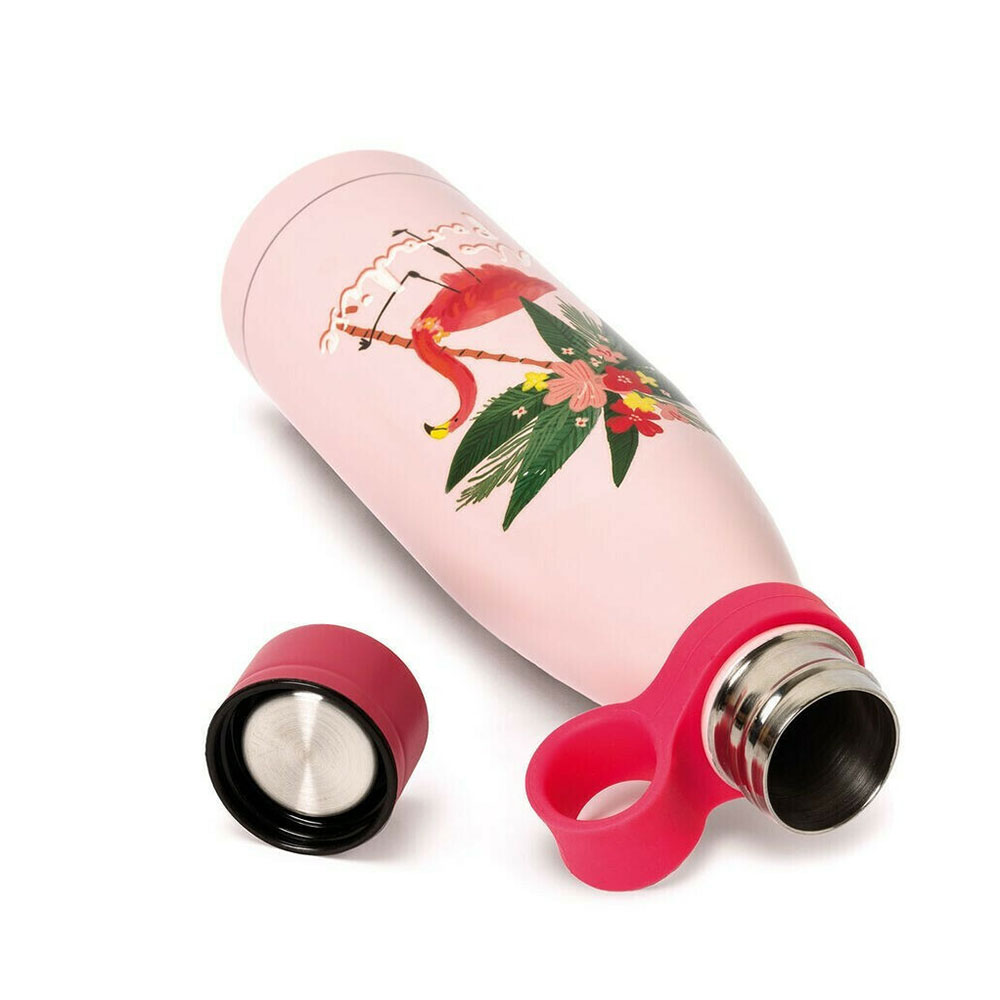 Ανοξείδωτο Μπουκάλι Θερμός Hot & Cold Flamingo 500ml SSB0015 Legami - 1