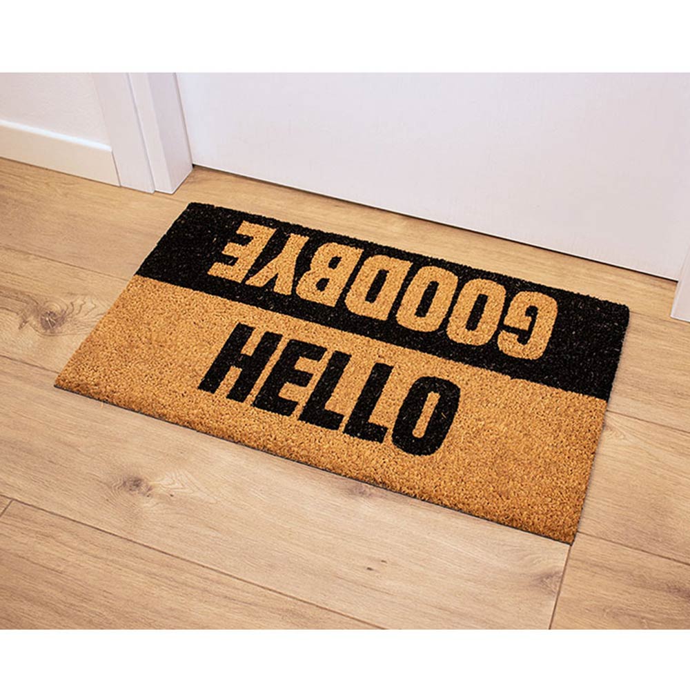 Χαλάκι Εισόδου Hello - Goodbye 70x40cm XL1953 i-Total - 90540