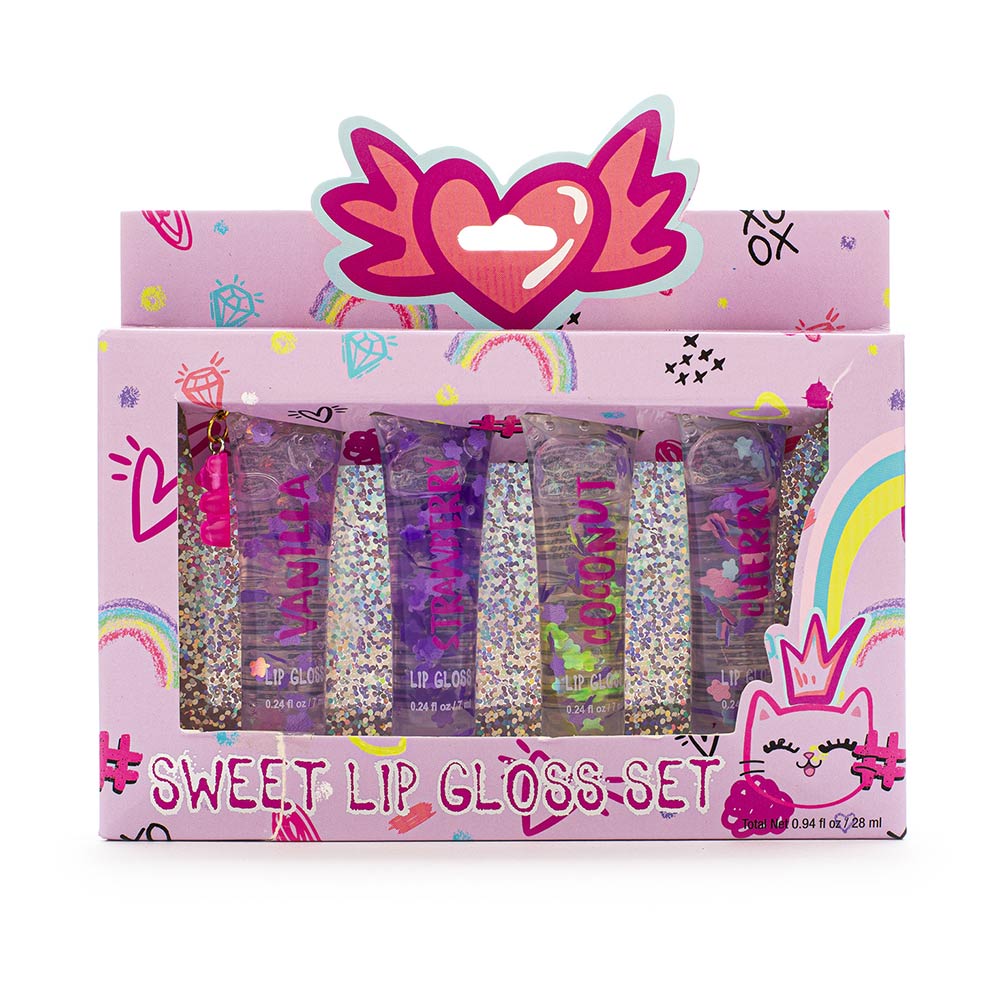 Σετ Lip Gloss Sweet 4τμχ 0947 Tri-Coastal Design - 0