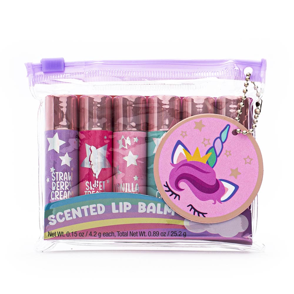 Σετ Scented Lip Balm Unicorn 6τμχ 0884 Tri-Coastal Design - 84447