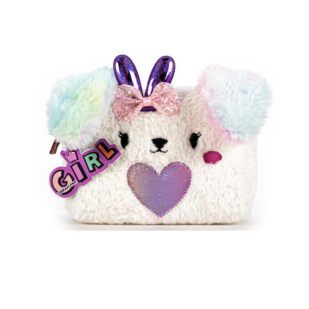 Γούνινο Νεσεσέρ 15x10cm Dream Pop Bunny C218Y Tri - Coastal Design - 118764