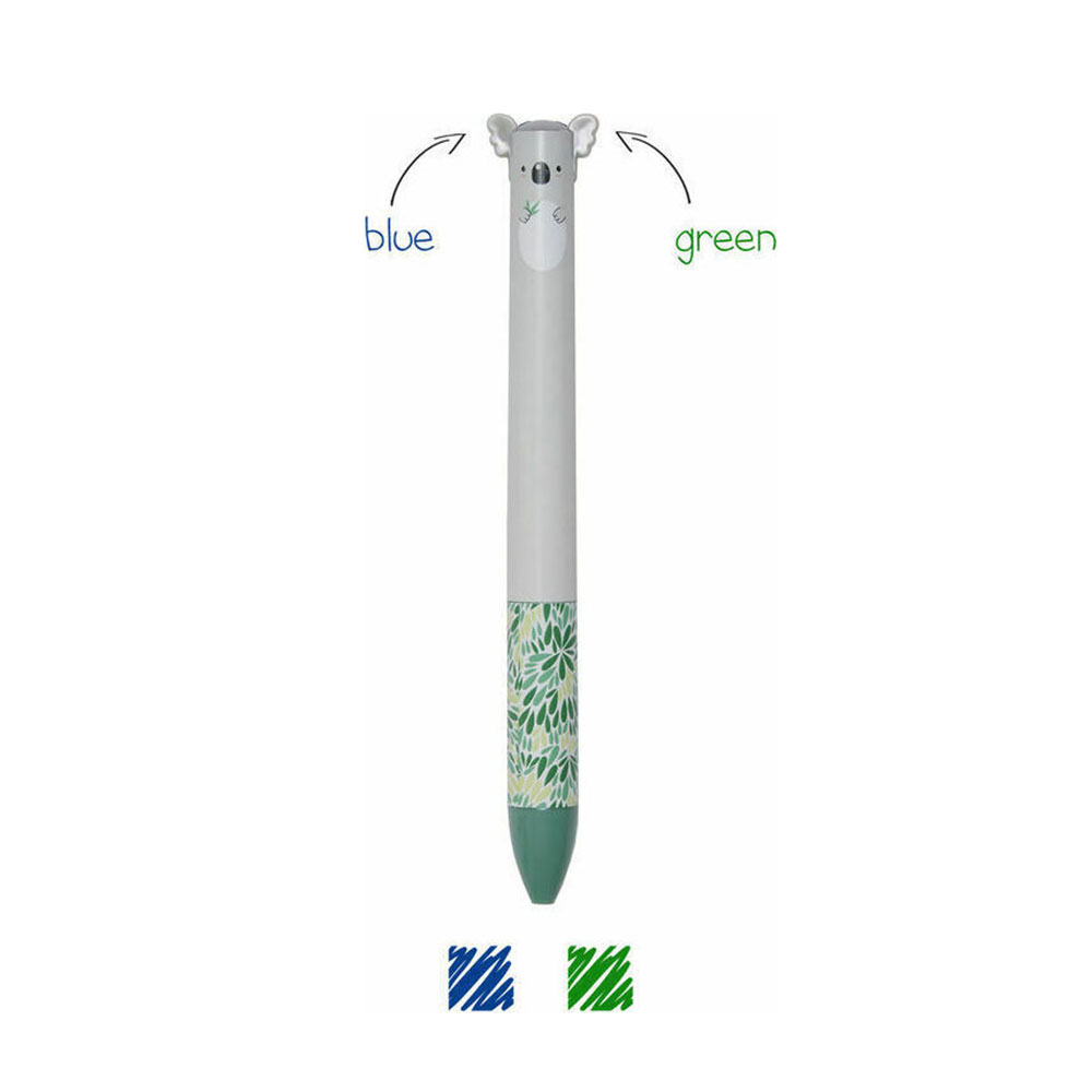 Στυλό Ballpoint με Μπλε & Πράσινο Mελάνι Hug Me CLICK0019 Legami - 1