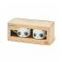 Σετ Φλιτζανάκια Espresso Panda Κεραμικά Λευκά 50ml 2τεμ. MM0011 Legami - 1