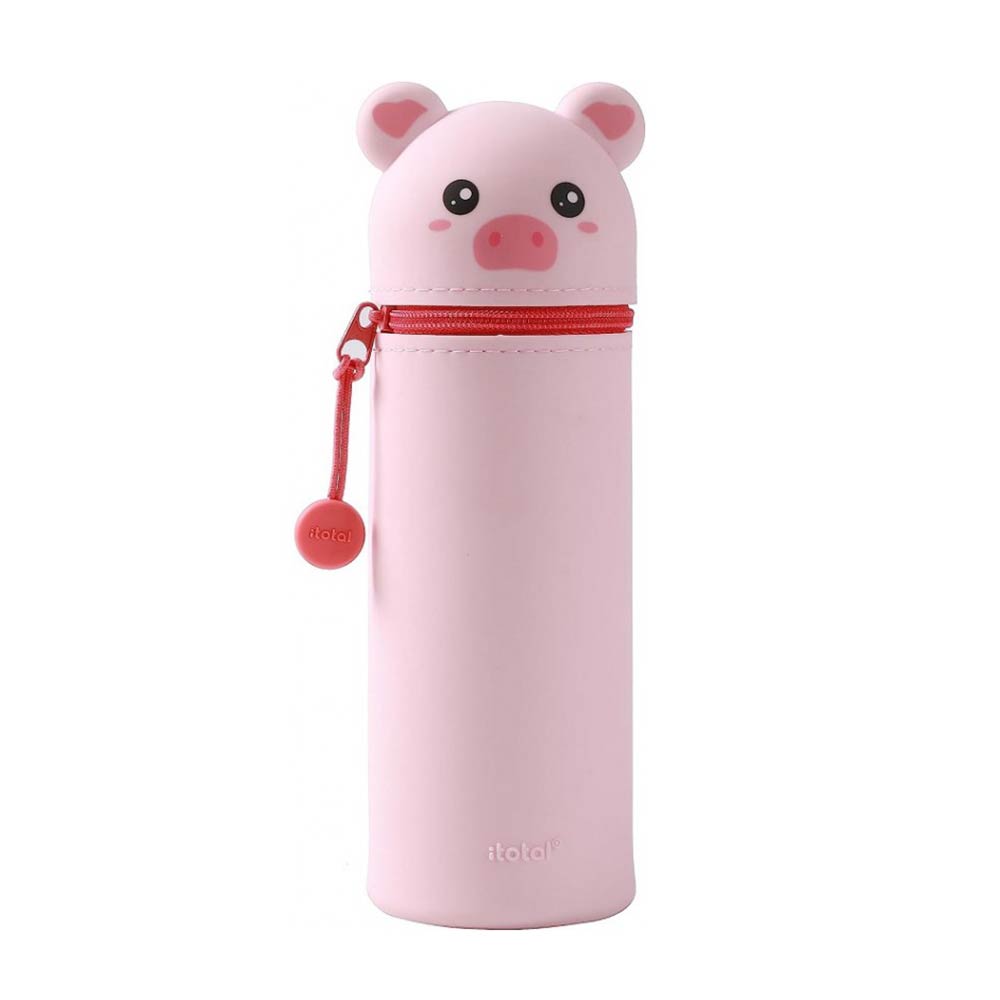 Κασετίνα - Μολυβοθήκη Σιλικόνης Cute Animals - Pig XL2486 i-Total - 81584