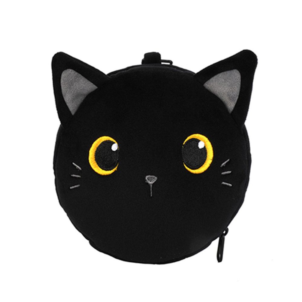 Μαξιλαράκι Ταξιδιού και Μάσκα Ύπνου - Black Cat XL2527 i-Total - 70460