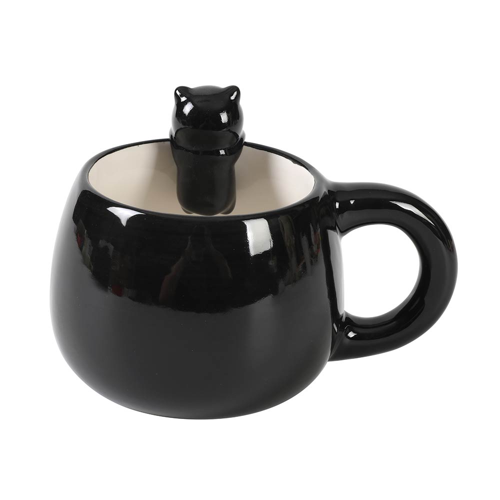 Κούπα Ceramic Charm Black Cat 450ml XL2525 i-Total - 1