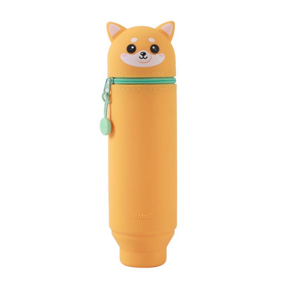 Κασετίνα - Μολυβοθήκη Σιλικόνης Cute Animals - Shiba  XL2482A i-Total - 1