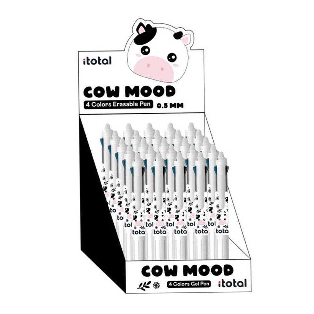 Στυλό Gel Με 4 χρώματα Cow XL1806H i-Total - 1