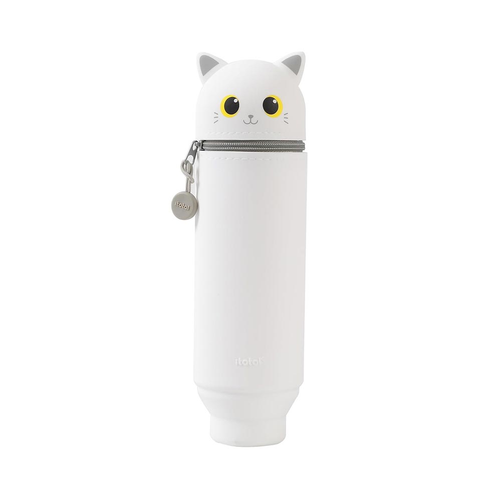 Κασετίνα - Μολυβοθήκη Σιλικόνης Cute Animals - Cat XL2482C i-Total - 97990