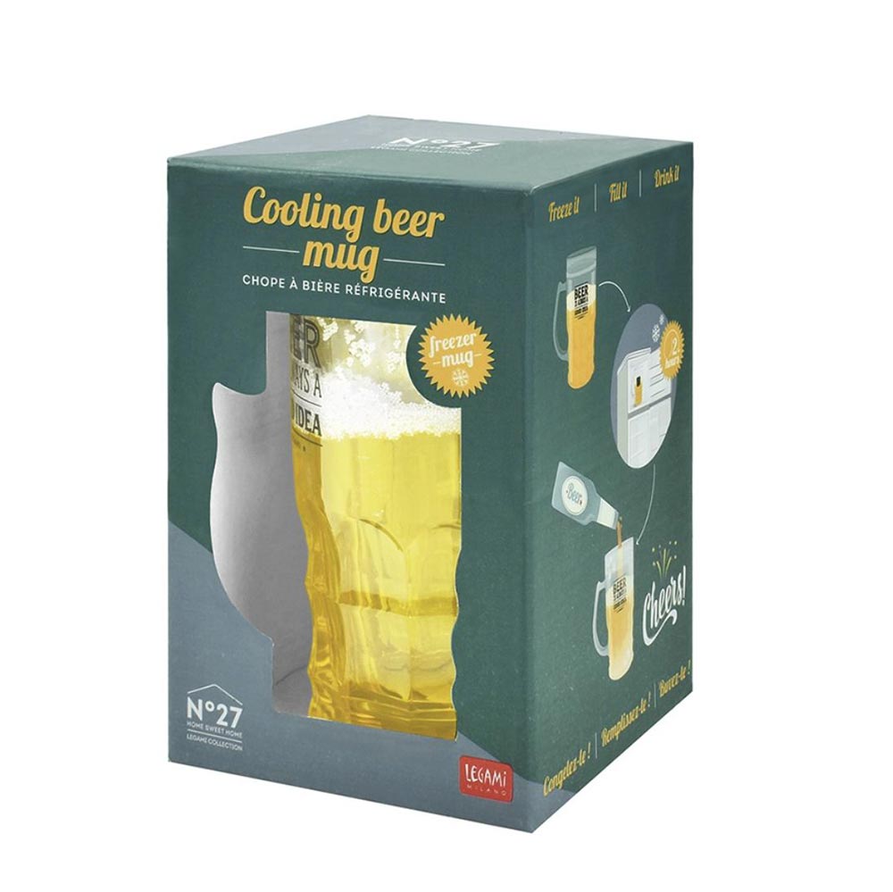 Cooling Ποτήρι Μπύρας Πλαστικό Διάφανο BMUG0001 Legami - 97050