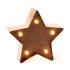 Διακοσμητικό Mini Φωτάκι Star with Gold Glitter LELI0042 Legami - 0
