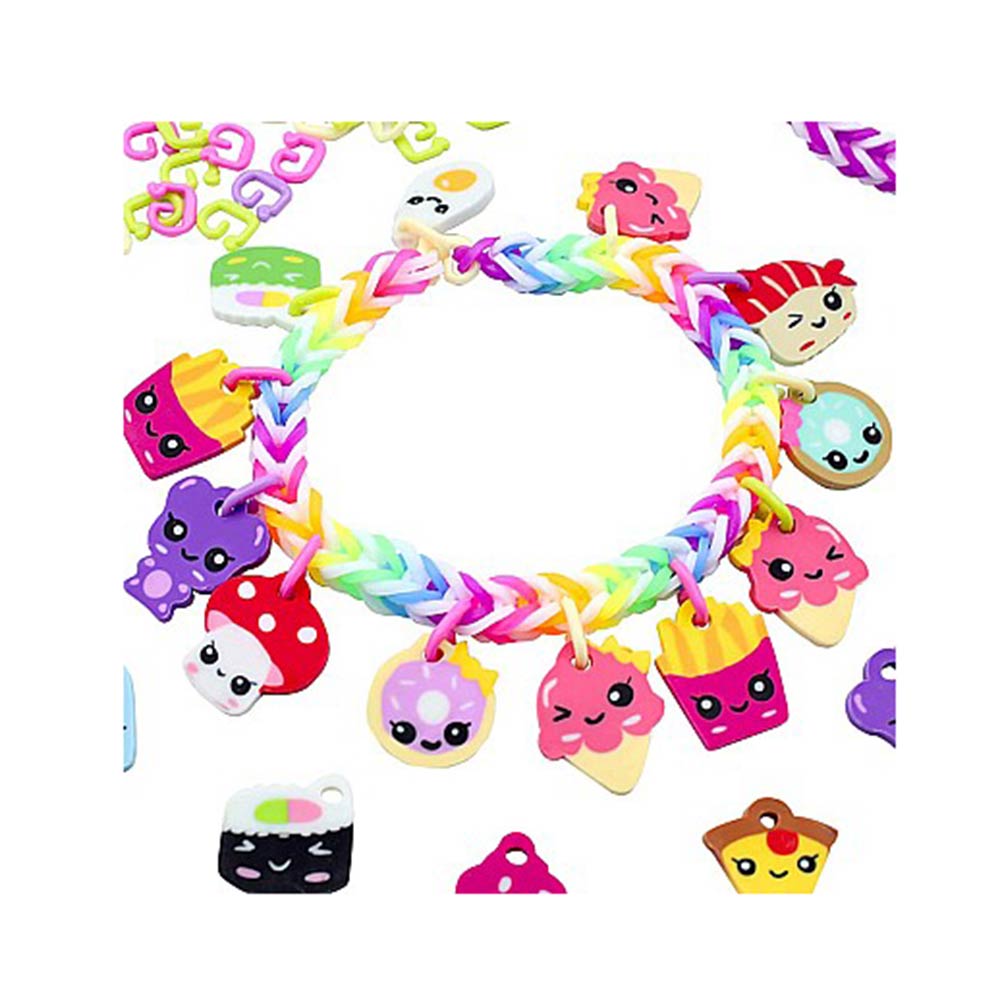 Σετ Κατασκευής Κοσμημάτων Loomi-Pals Food A0057 Rainbow Loom - 1