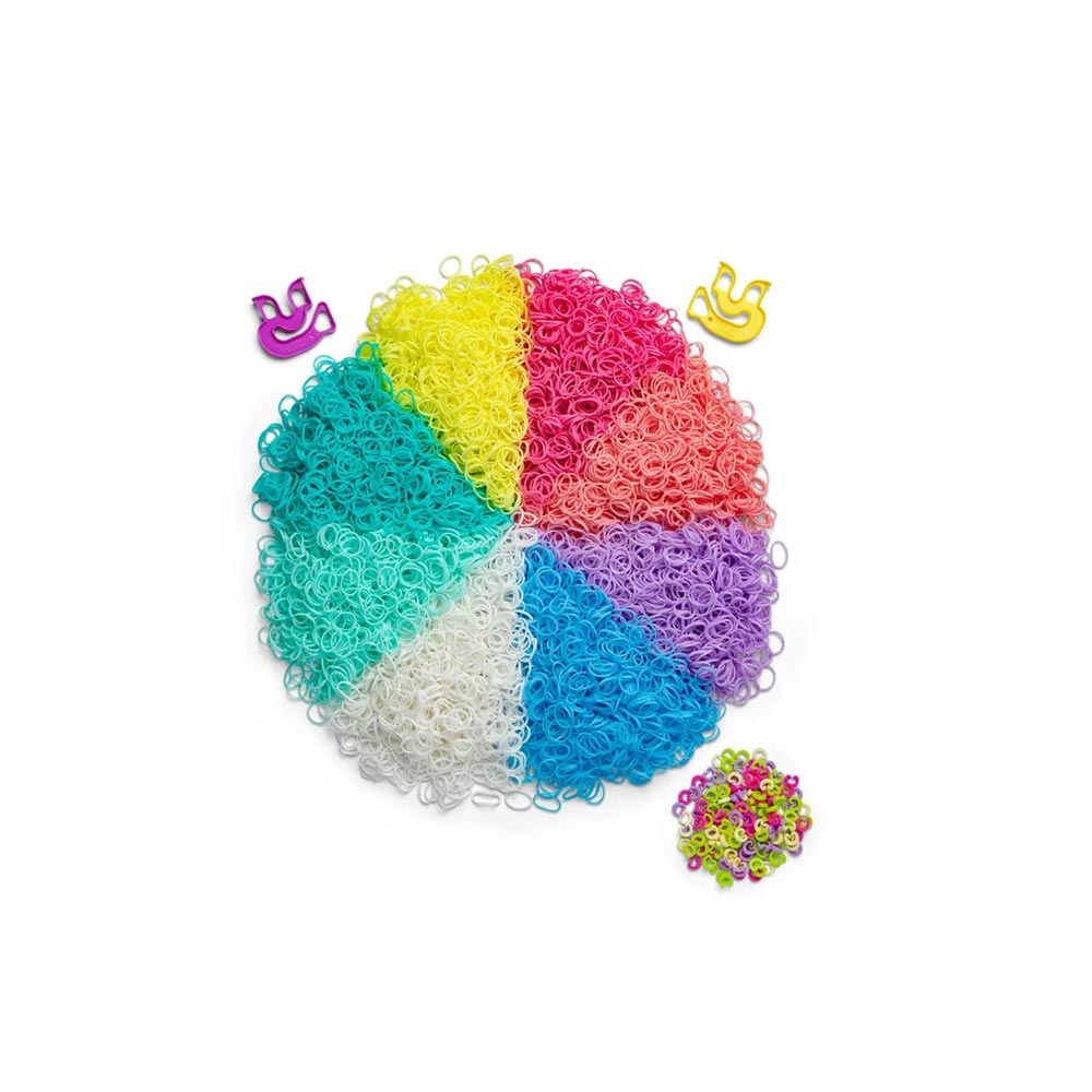 Σετ Κατασκευής Κοσμημάτων Pastel Treasure Box B0336 Rainbow Loom - 1
