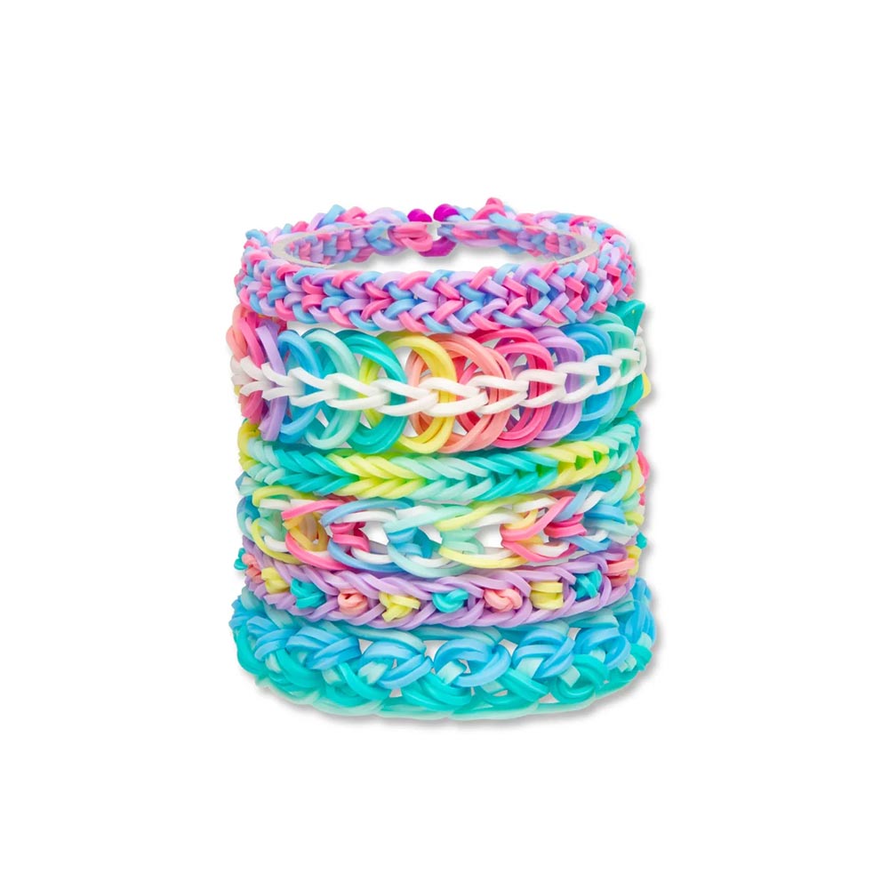 Σετ Κατασκευής Κοσμημάτων Pastel Treasure Box B0336 Rainbow Loom - 3