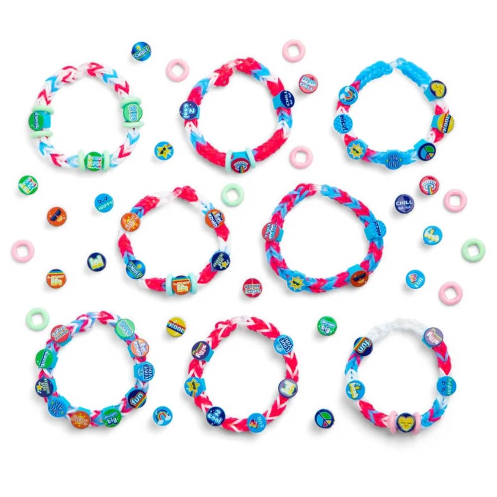 Σετ Βραχιόλια Beadmoji Good Vibes A0087 Rainbow Loom - 3