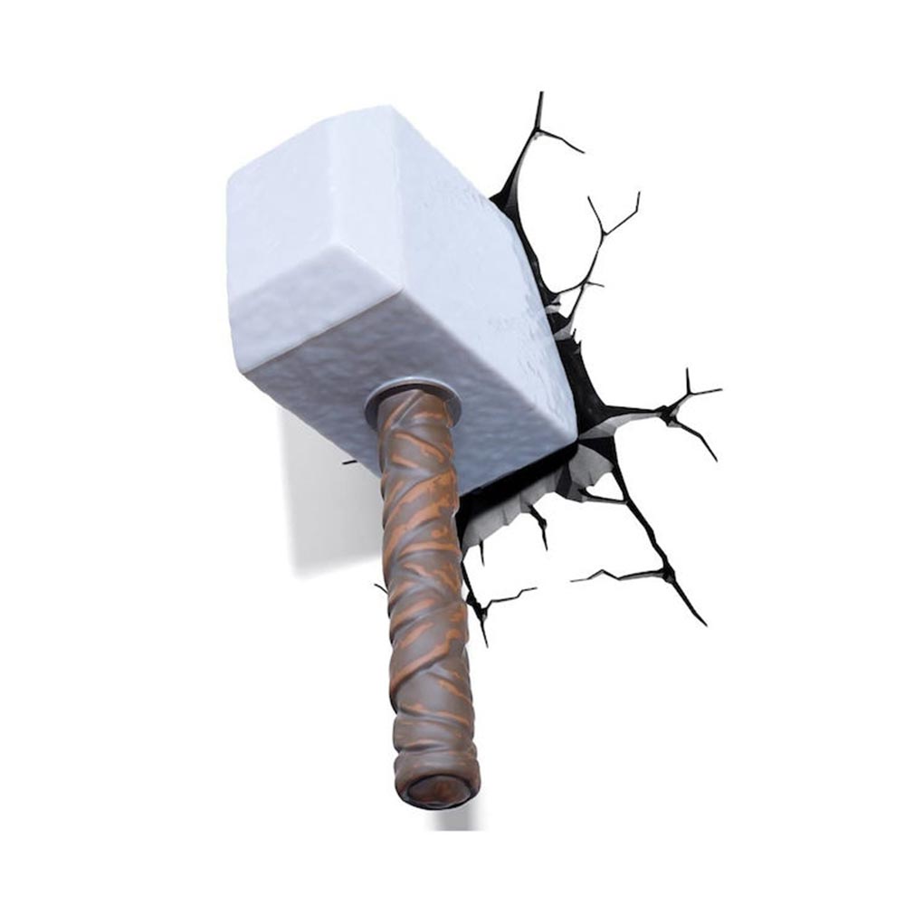 Φωτιστικό Τοίχου 3D Light FX - Marvel Thor Hammer Light 49464 The Source - 3