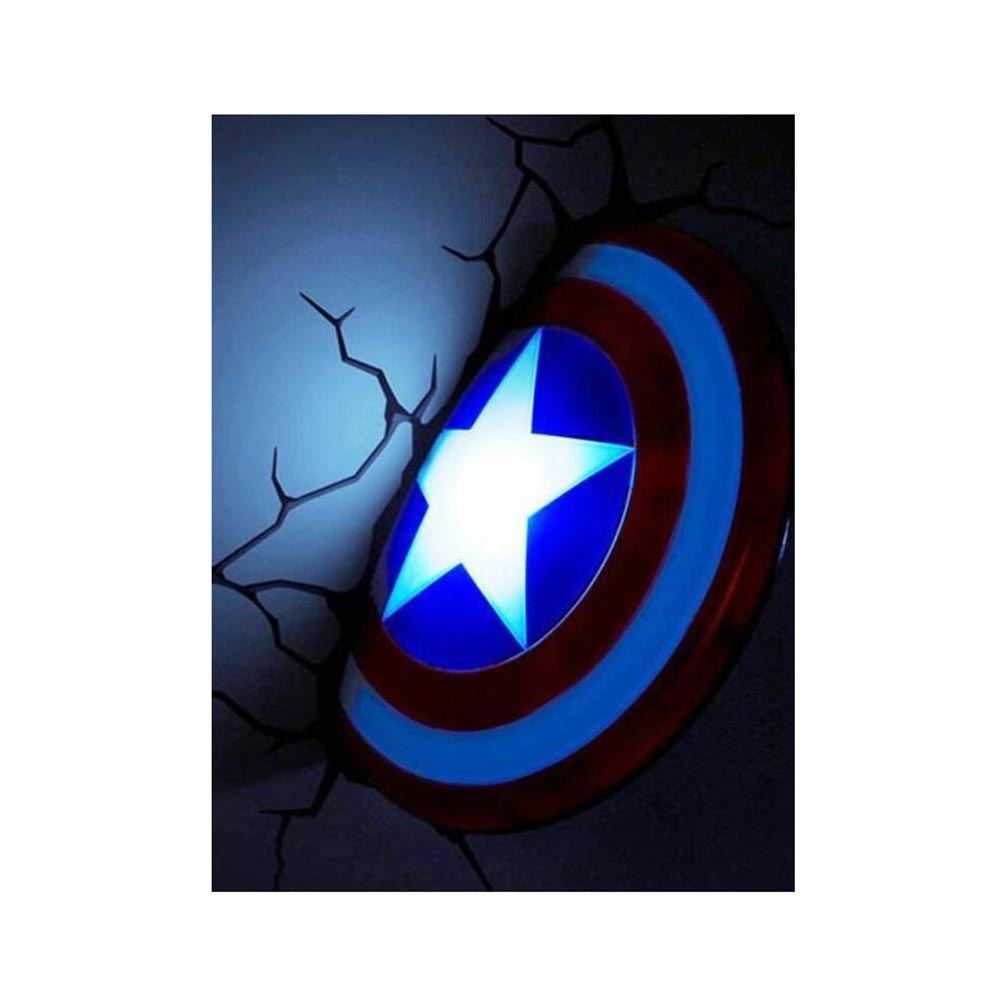 Φωτιστικό Τοίχου 3D Light FX - Marvel Captain America Light 49463 The Source - 2