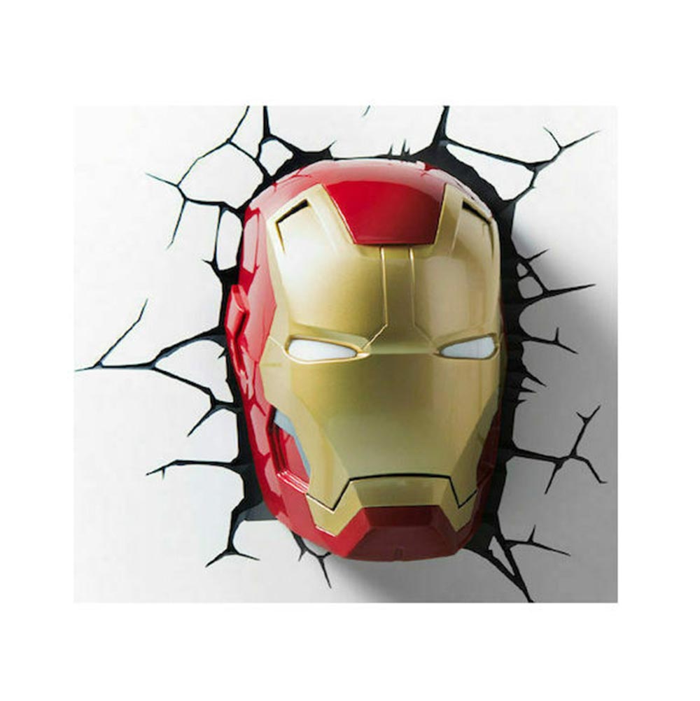 Φωτιστικό Τοίχου 3D Light FX - Marvel Iron Man Light 49465 The Source - 1