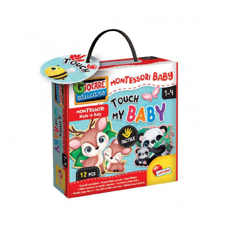 Εκπαιδευτικό Παιχνίδι Montessori Baby Touch Μωρά για 1-4 Ετών 820-92673 Lisciani Giochi - 48919