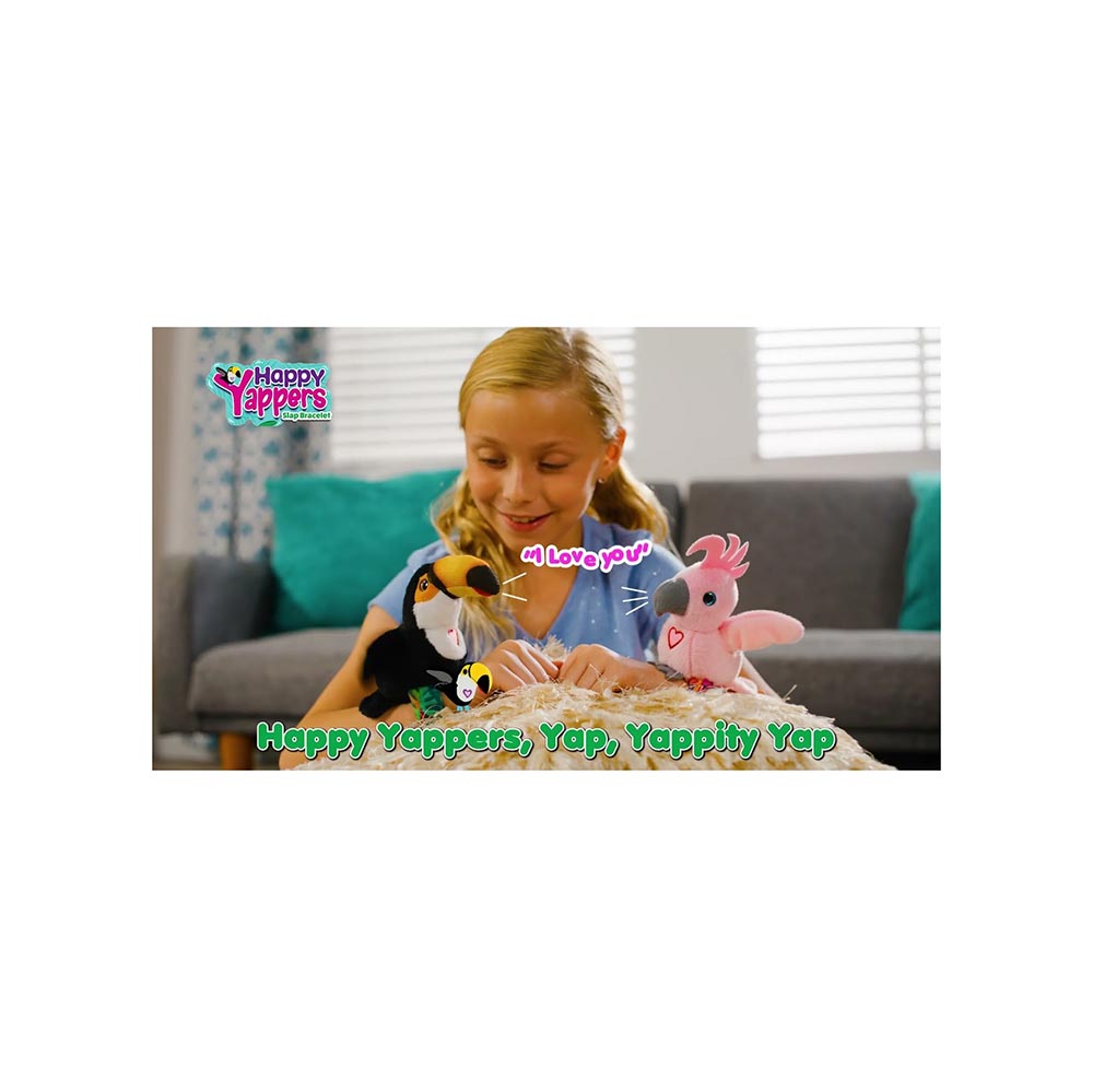 Happy Yappers Λούτρινο Slap Band Μαύρο 9591 Nikko - 3