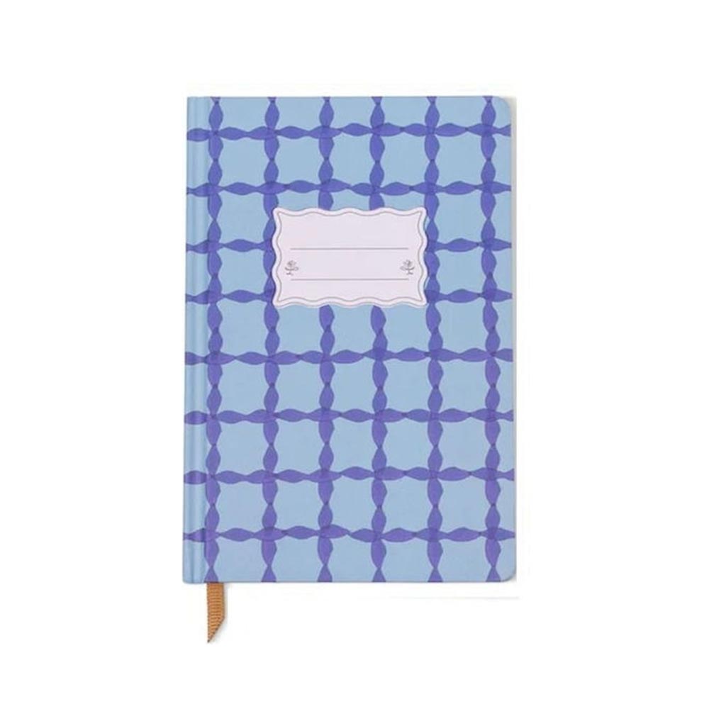 Σημειωματάριο 13x21 240Φ Tulip Bound Journal - Blue Lattice JB85-2226EU Designworks - 116687