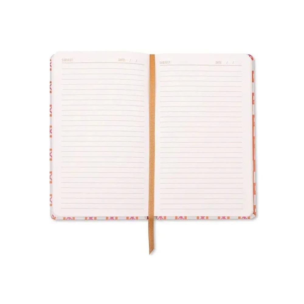 Σημειωματάριο 13x21 240Φ Tulip Bound Journal - Orange Check JB85-2227EU Designworks - 3