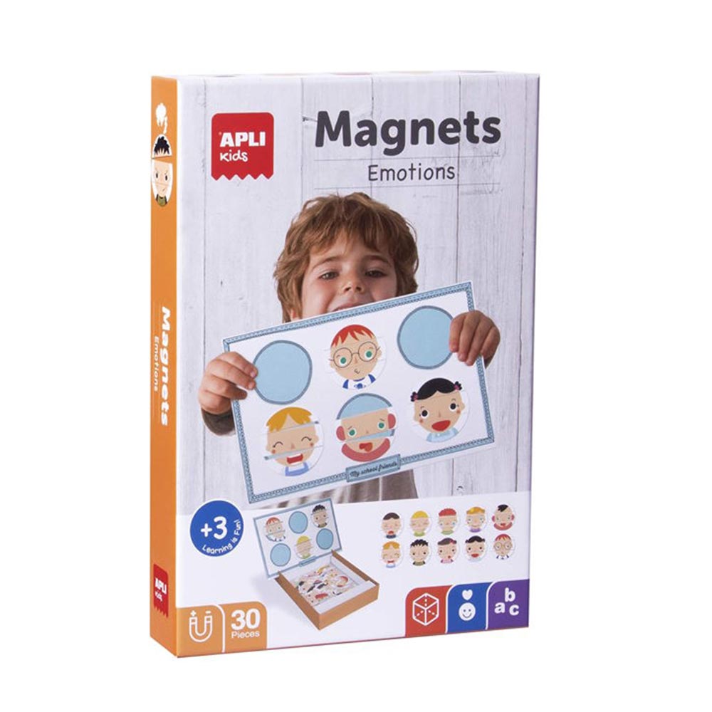 Μαγνητικό Παιχνίδι Κατασκευών - Συναισθήματα 14803 Apli Kids - 76551