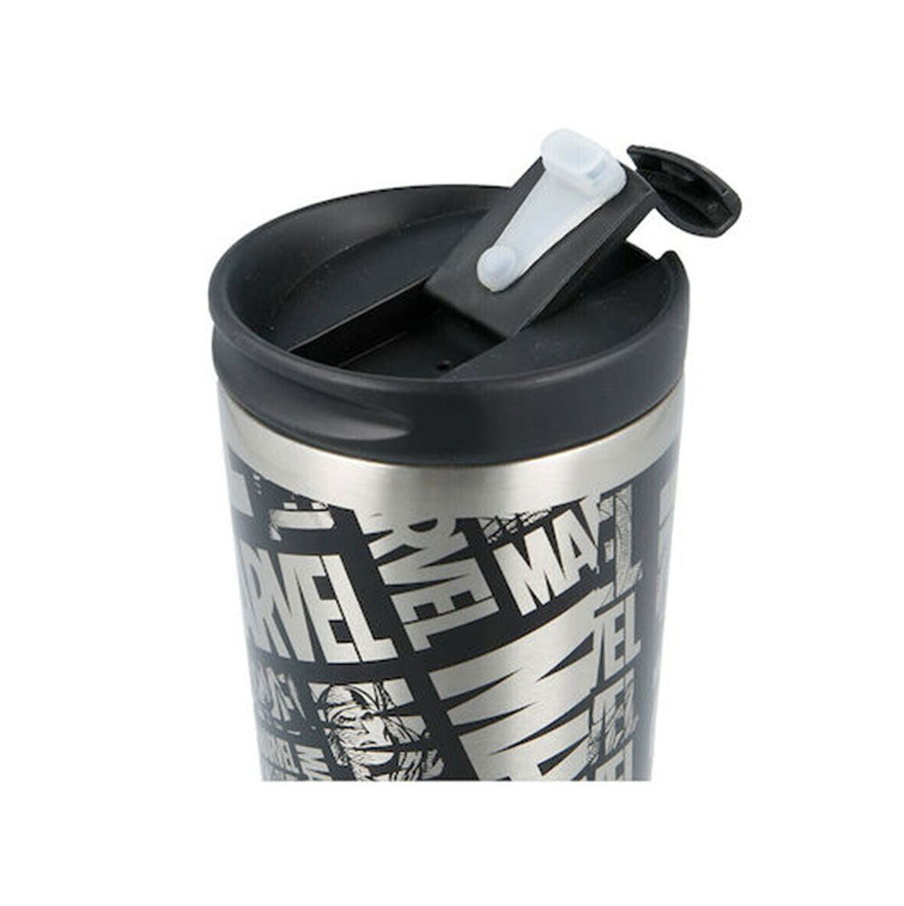 Ποτήρι Θερμός Coffee Tumbler Insulated Stainless Steel Marvel 425ml ST00262 Stor - 2