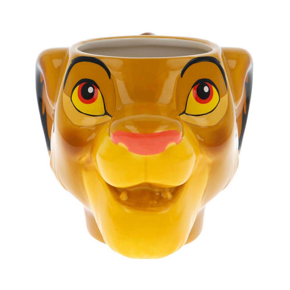 Κούπα Κεραμική 3D Simba Head Πορτοκαλί 450ml ST44603 Stor - 31308