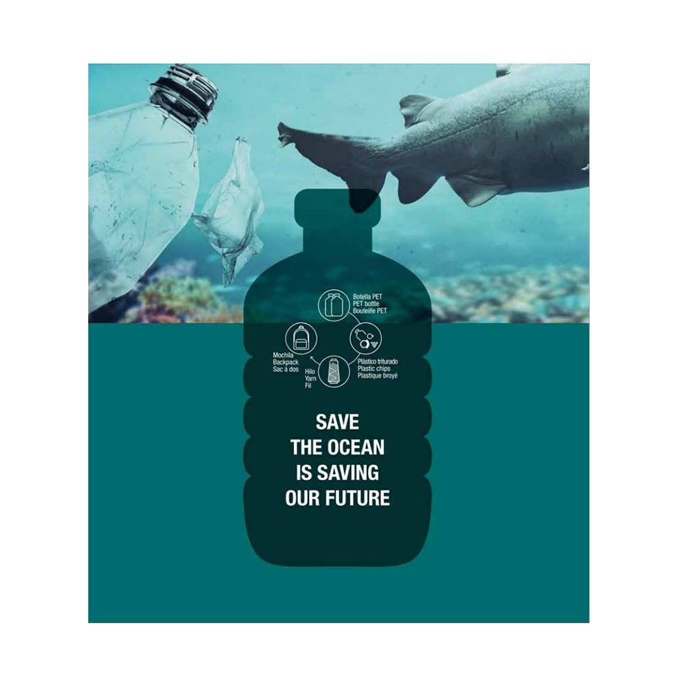 Τσαντάκι Φαγητού Save the Ocean Φάλαινα Miquelrius - 1