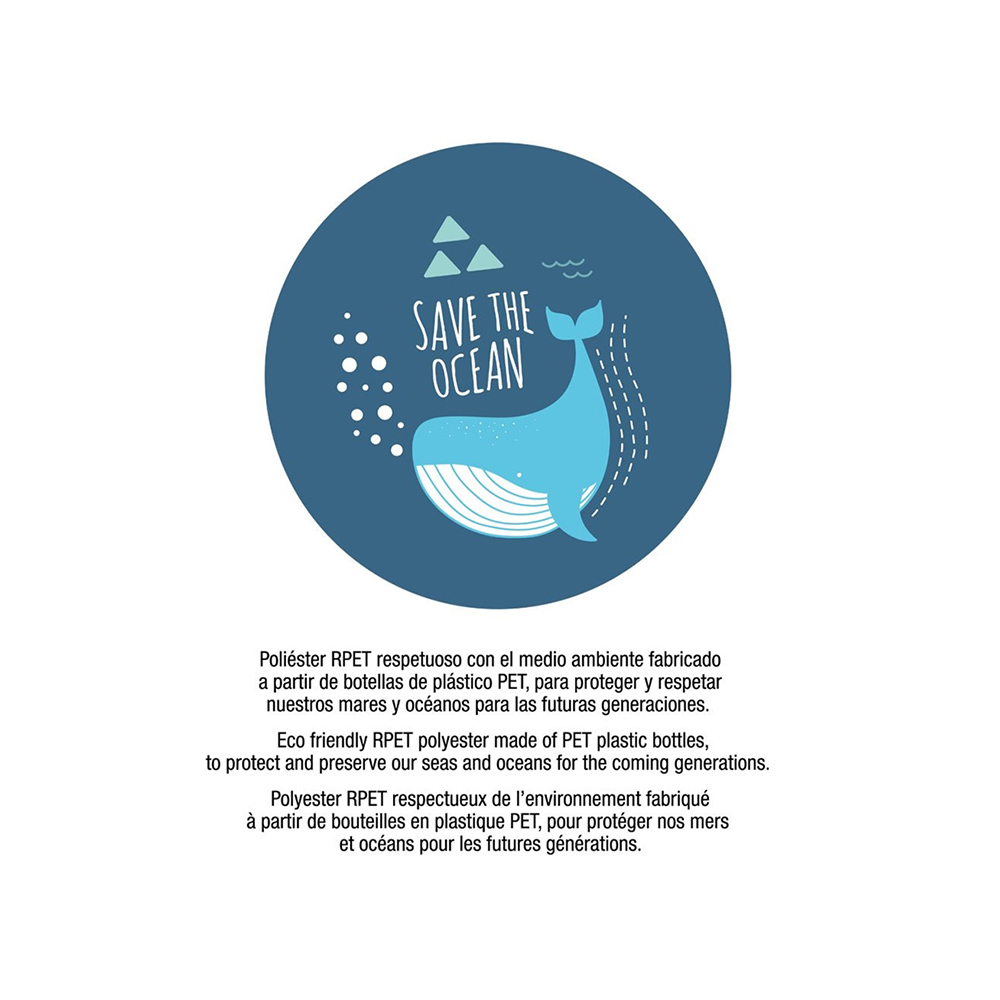 Τσαντάκι Φαγητού Ισοθερμικό Save The Ocean Φάλαινες Miquelrius - 1