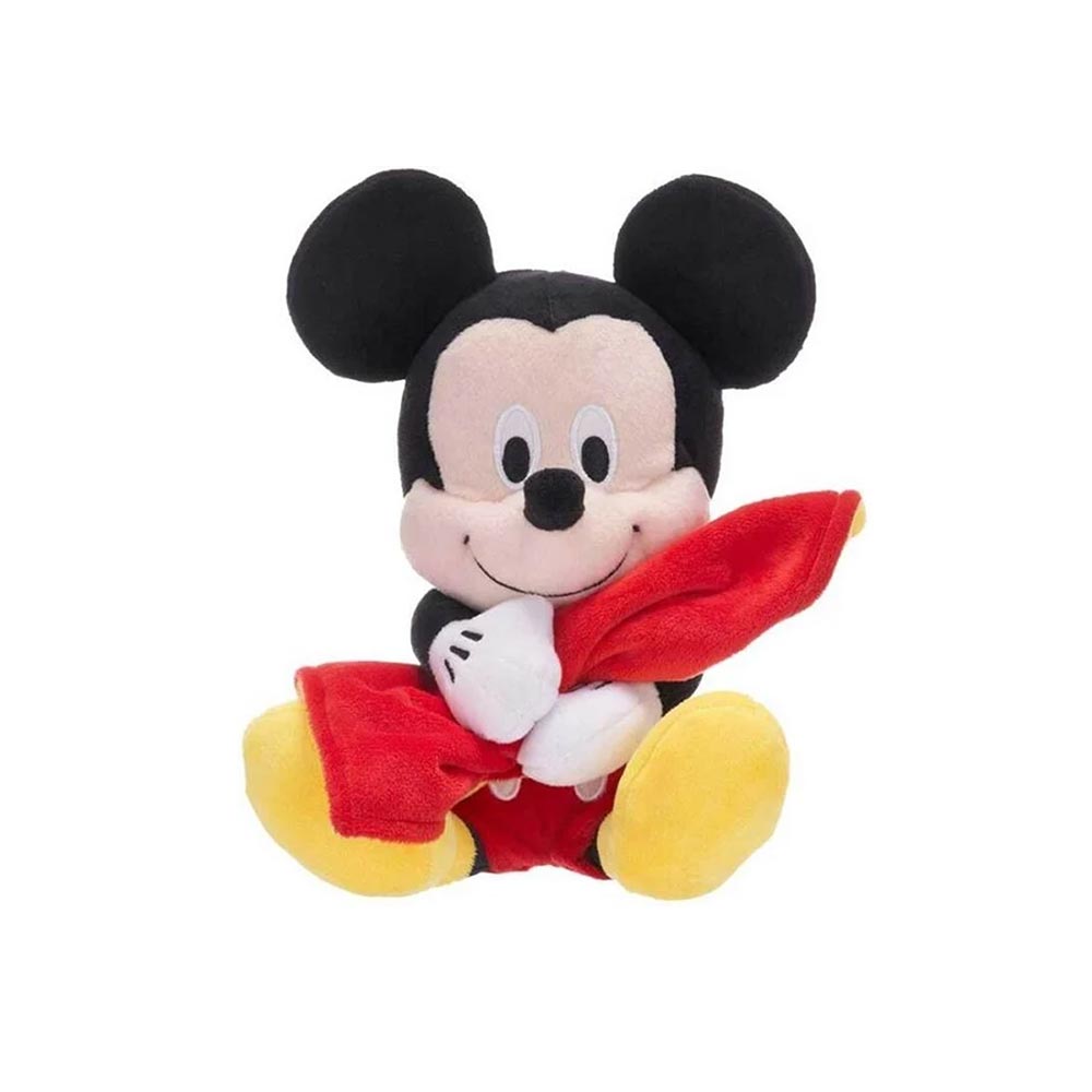 Λούτρινο Mickey Mouse 25cm με Κουβερτούλα 76022202 Play By Play