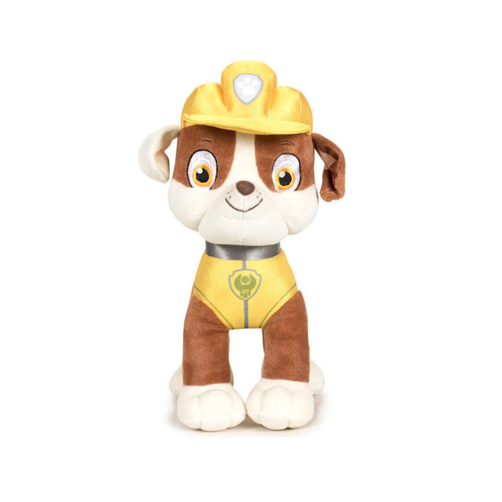 Λούτρινο Paw Patrol Rubble 19cm 760018651 Play by Play - 116603