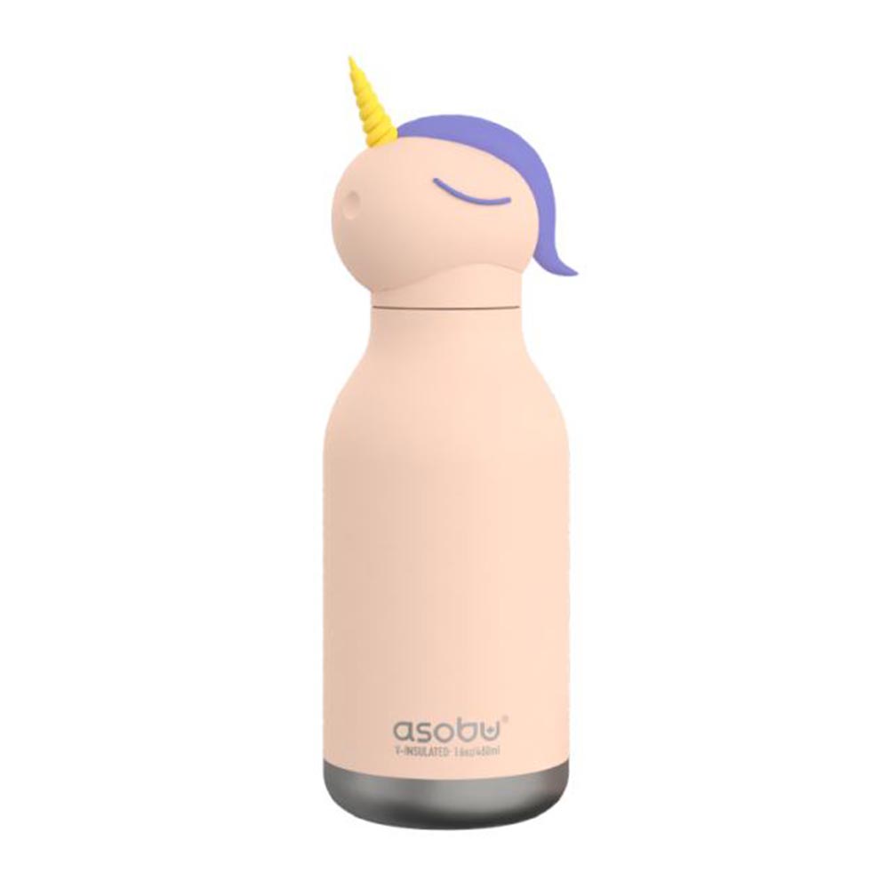 Μπουκάλι Θερμός Ανοξείδωτο Bestie Unicorn 460ml 005454 Asobu - 0