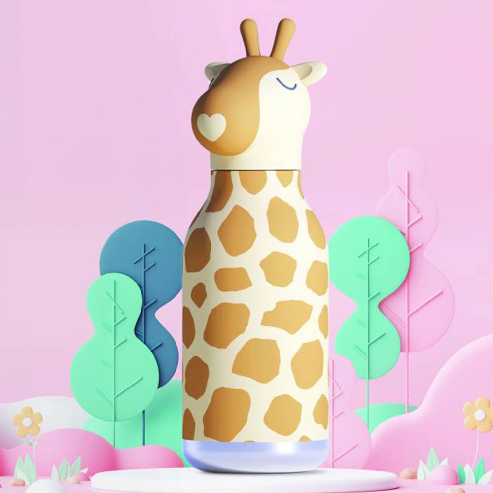 Μπουκάλι Θερμός Ανοξείδωτο Bestie Giraffe 460ml SBV44 Asobu - 1