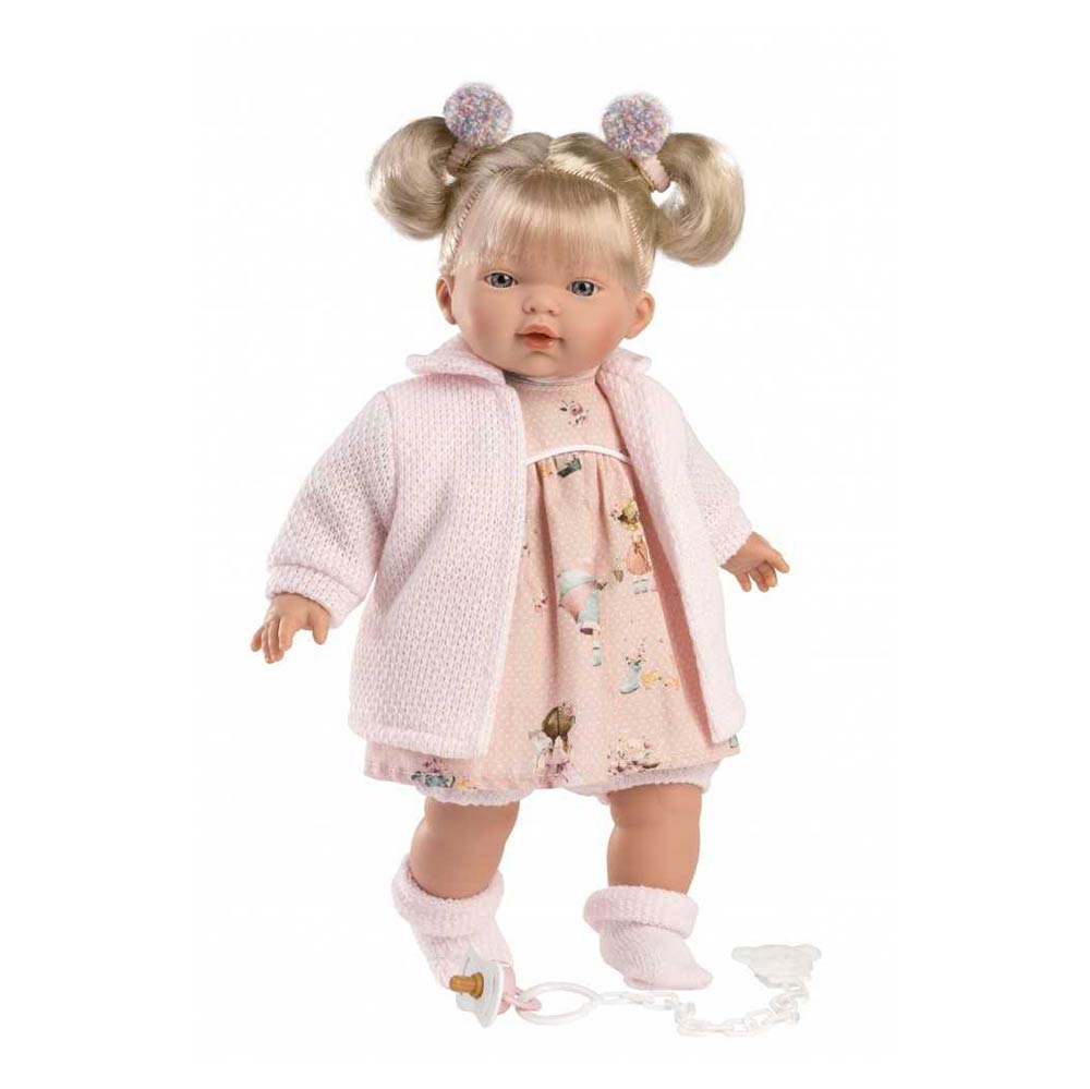 Κούκλα Aitana Ξανθιά με Ζακέτα 33cm 33152 Llorens Dolls - 83635