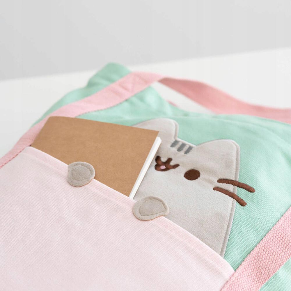 Τσάντα Ώμου Υφασμάτινη για Ψώνια Pusheen Foodie Collection MARE0147 Logigraf - 4