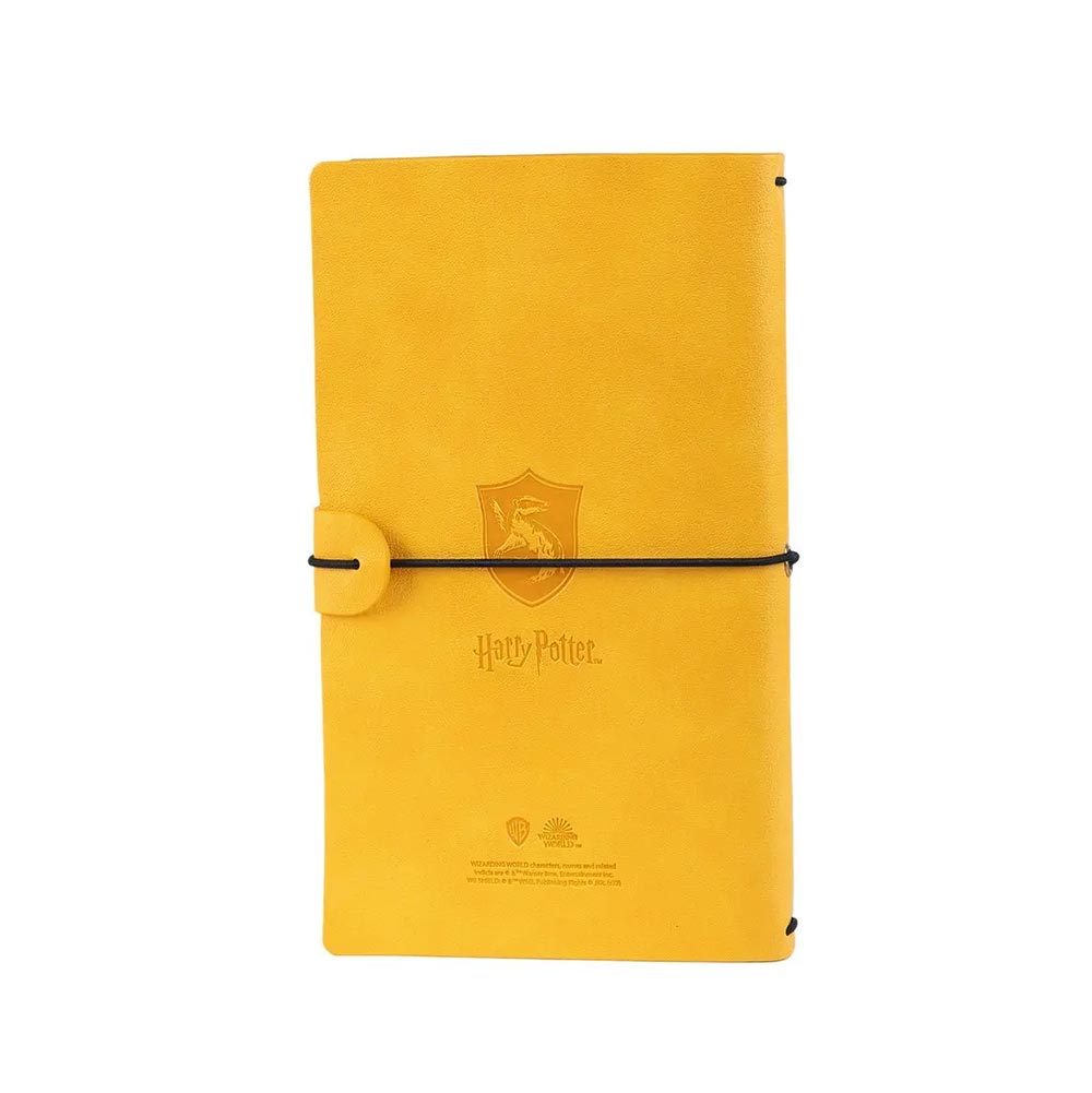 Σημειωματάριο Δερματίνη Με Λάστιχο Harry Potter Hufflepuff CTBV019 Erik - 1