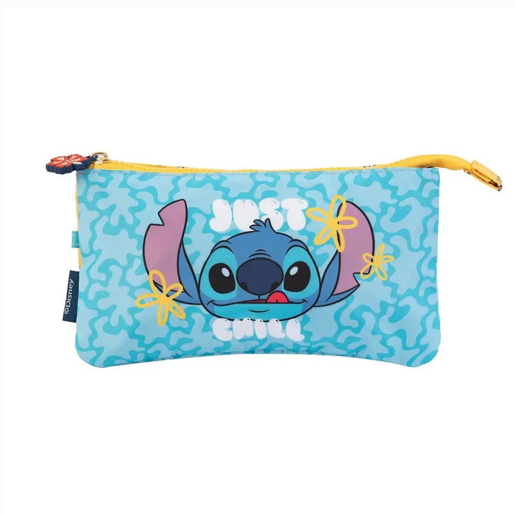 Κασετίνα Τριπλή Disney Lilo & Stitch Tropical MARE0285 Logigraf - 91945