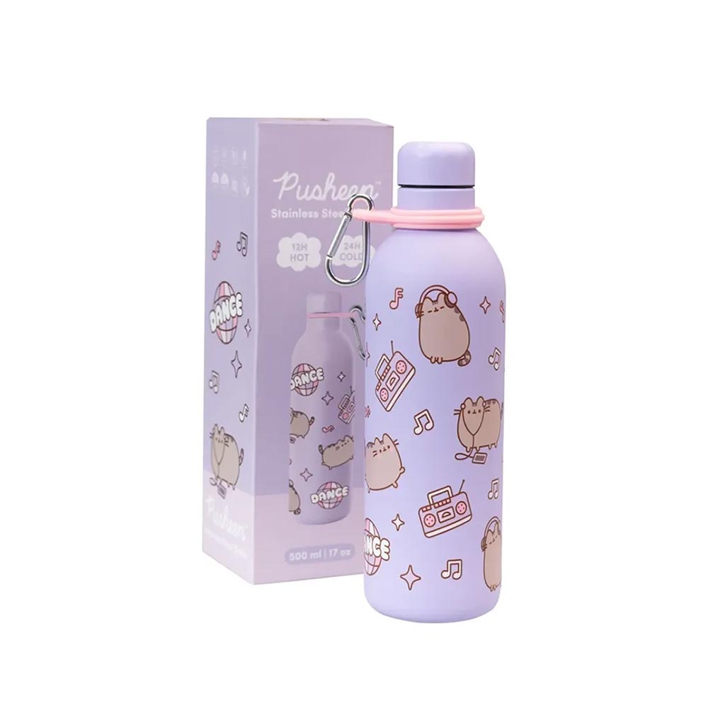 Ανοξείδωτο Μπουκάλι Θερμός Pusheen Moments Collection 500ml BMHC051 Logigraf - 1