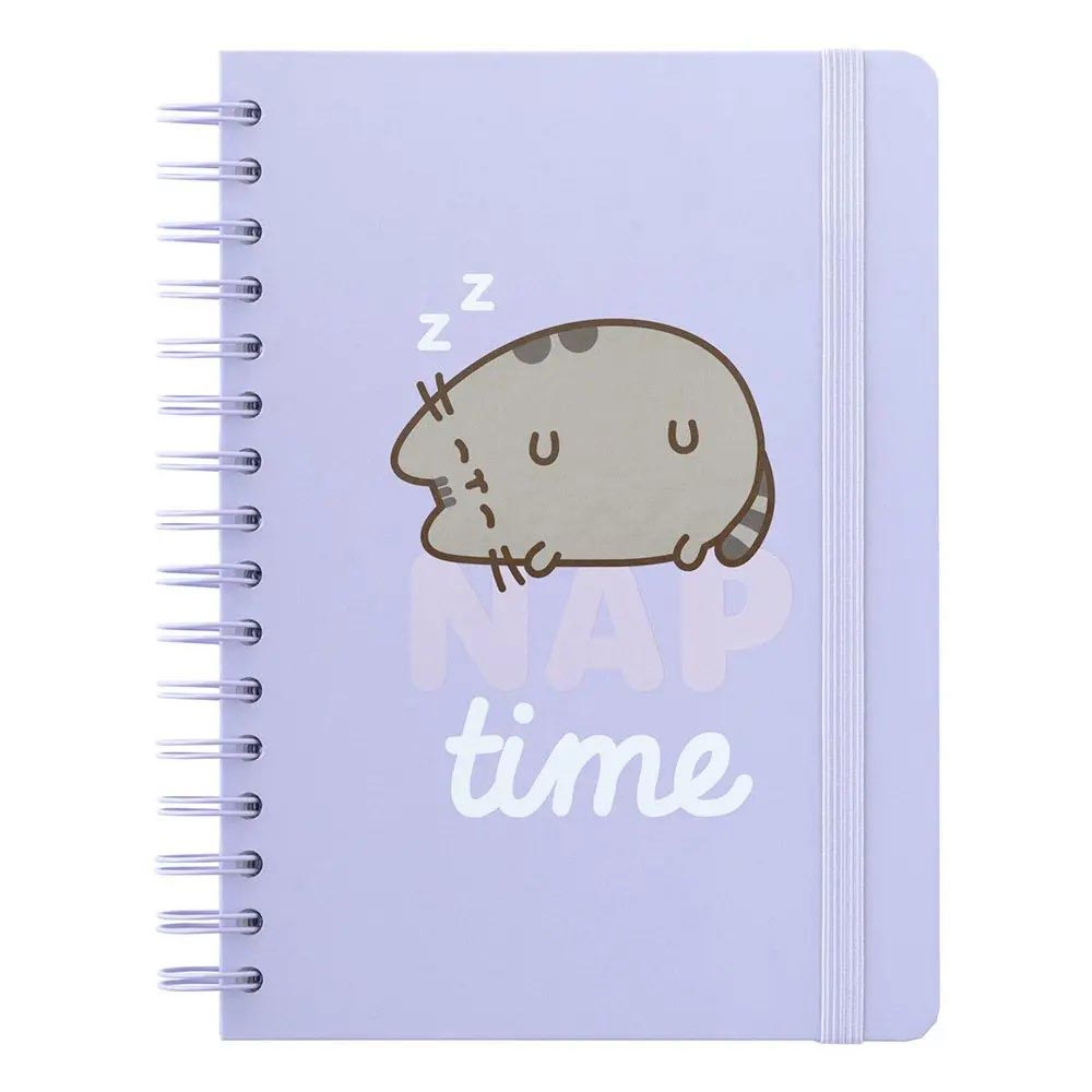 Τετράδιο Σπιράλ με Λάστιχο Α5 15x21 90Φ Pusheen Moments Collection CTFBA50046 Logigraf - 91875