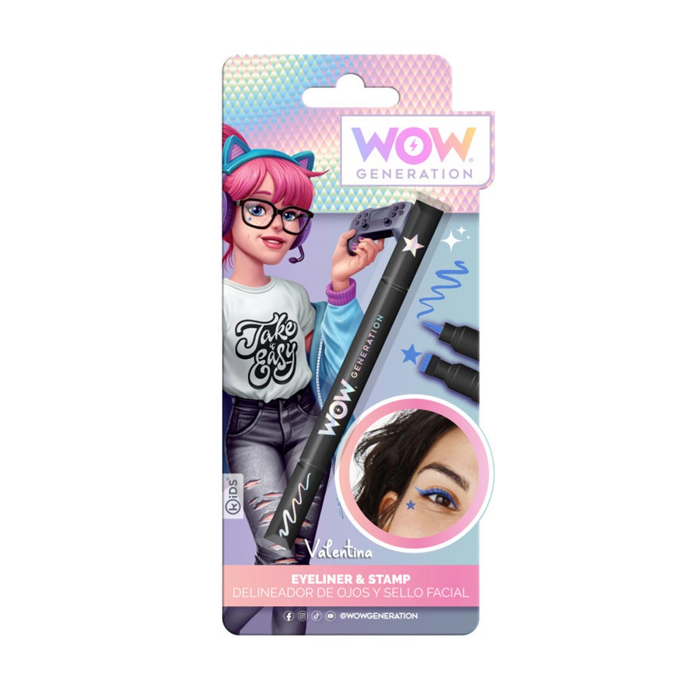 Eyeliner με Σφραγίδα σε 5 Σχέδια Wow Generation 86709 Kids Licensing - 85386