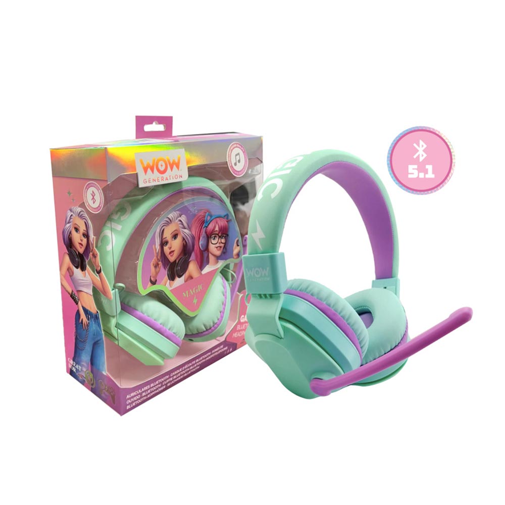 Ακουστικά με Bluetooth και Μικρόφωνο Wow Generation 86720 Kids Licensing - 1