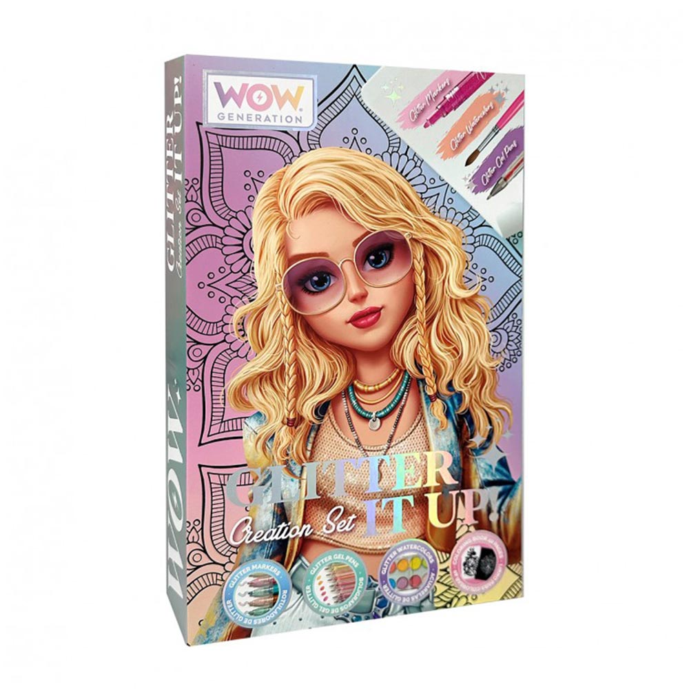 Καλλιτεχνικό Σετ Mandala Glitter It Up! Wow Generation 88310 Kids Licensing - 85392