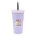 Ποτήρι Θερμός με Μεταλλικό Καλαμάκι Pusheen Moments Collection 500ml VM03 Logigraf - 0