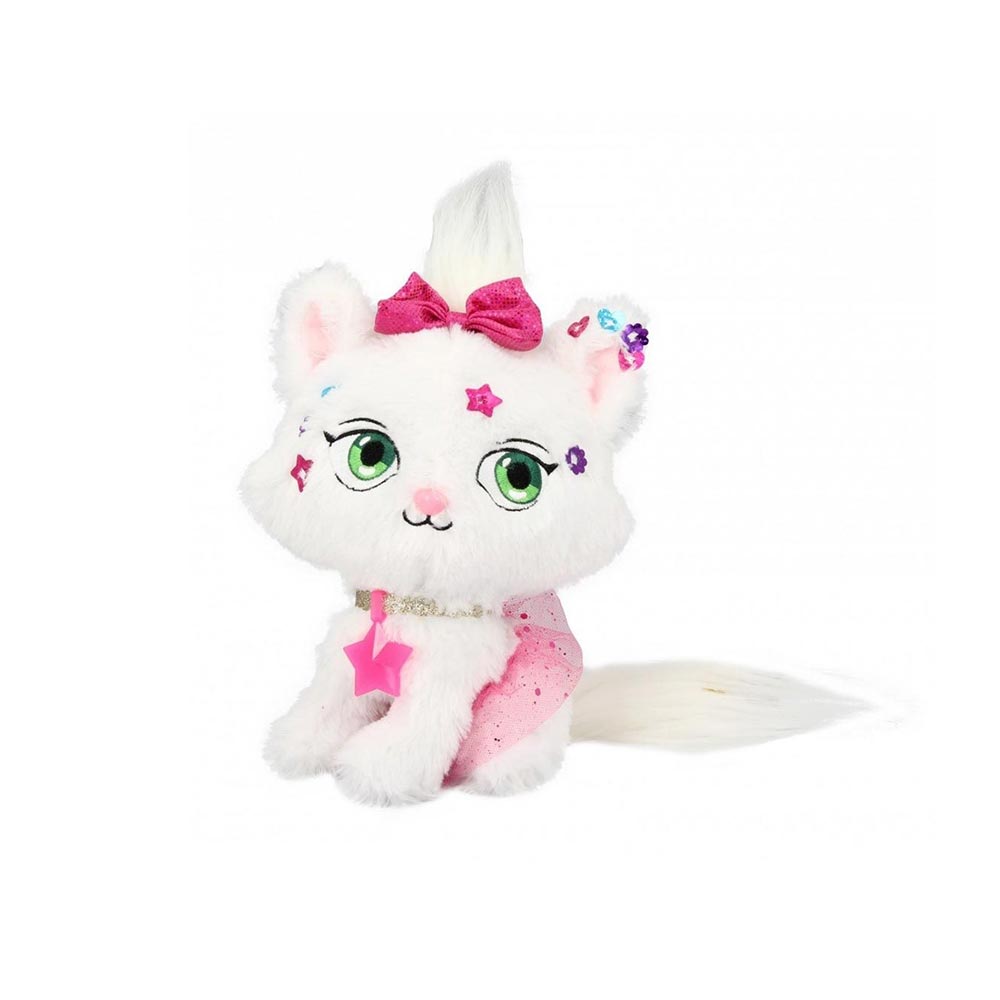 Τσαντάκι Λούτρινο Jelly Bean Γάτα KD019351 Shimmer Stars  - 2