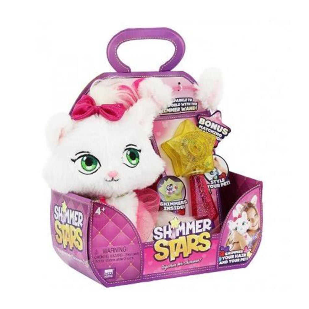 Λούτρινο Shimmer Stars - Jelly Bean η Γάτα 28cm KD019303 KD Kids - 88689