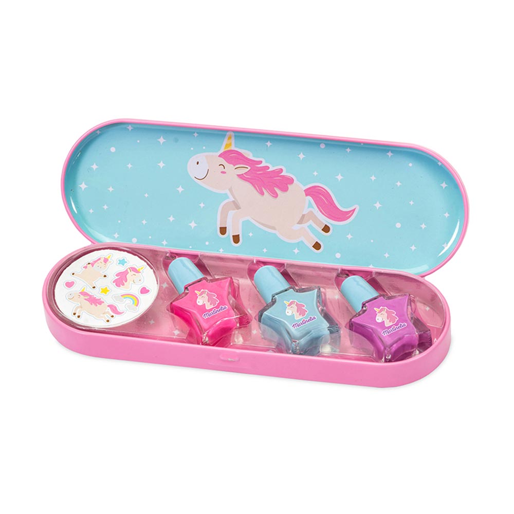 Σετ Περιποίησης Νυχιών Unicorn Tin Box Sweet Dreams  L-78000 Martinelia - 86058